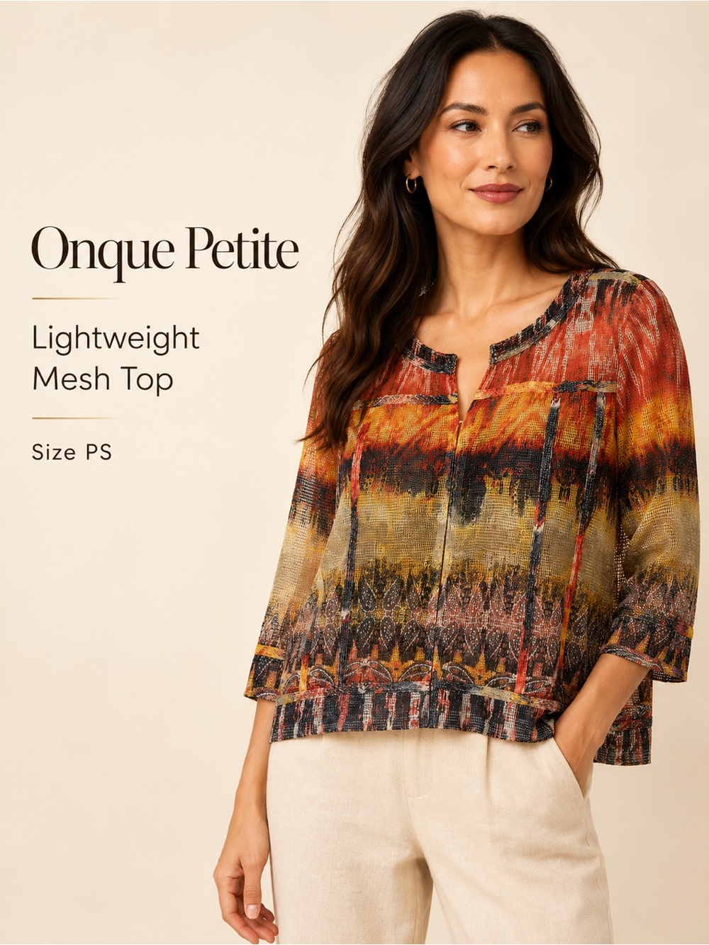 Lightweight‎ Mesh Top in Multi-Color